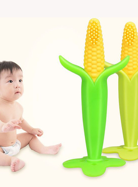 Baby Teethers Banana Corn Penguin Shape Baby Teething Pacifi