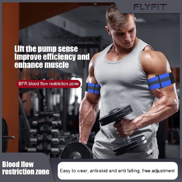 1 Pair BFR Rigid Blood Flow Restriction Band for Arms Legs