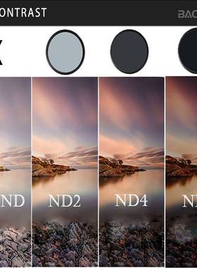 BAODELI Filtro Nd 2 4 8 Filter 49 52 55 58 62 67 72 77 82 Mm