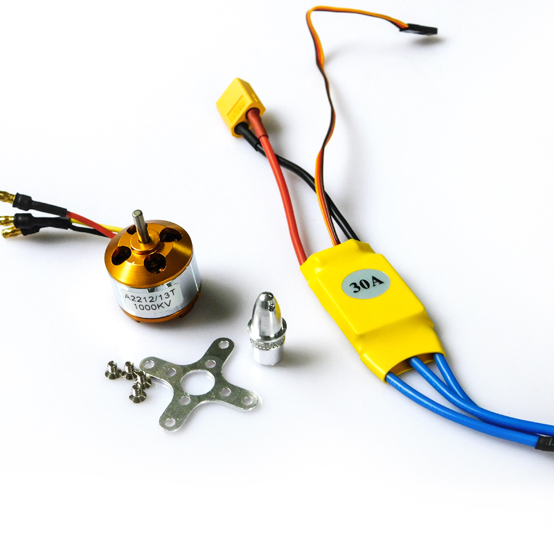 无刷电机 新西达XXD A2212 KV930/1000/1400/2200 30A电调+1045桨
