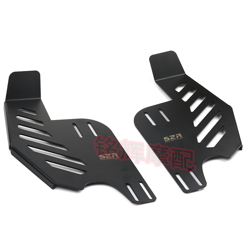 适用雅迪电动车DE2/DE3 改装前踏板加宽脚踏板搁脚DE8 脚踩架配件