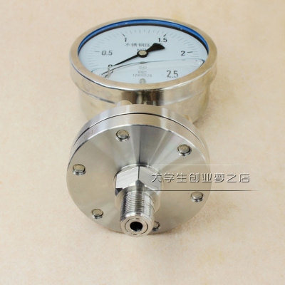 6Mpa YNTP 全不銹鋼耐震隔膜壓力表 100BF 2.5 新品 1.6