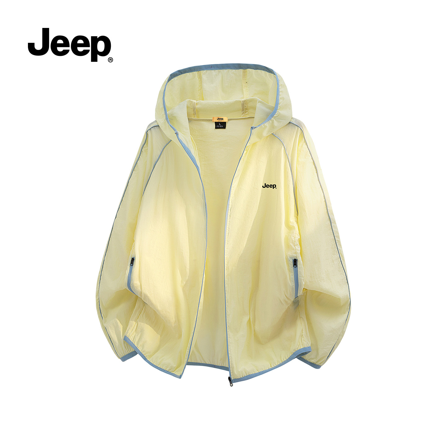 JEEP吉普夏季连帽防晒衣速干
