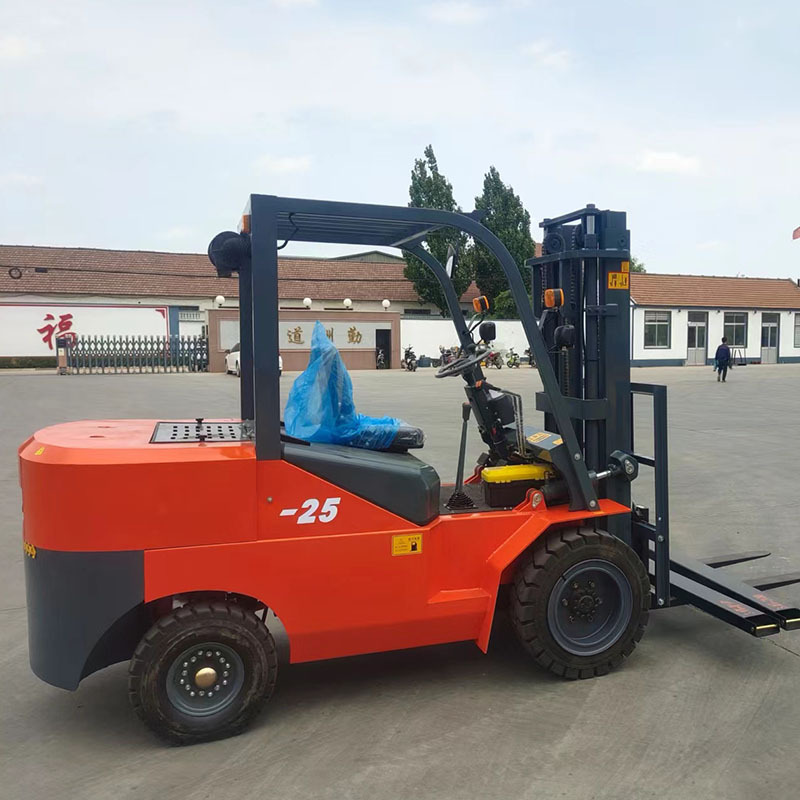 柴油3吨集装箱叉车 仓储装卸货物搬运车 升高4米圆抱夹叉车