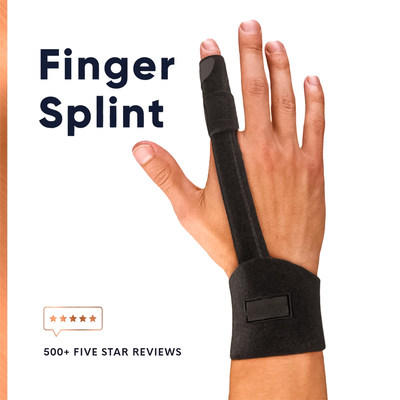 网红Compression Finger Splint Adjustable Finger Brace Trigge