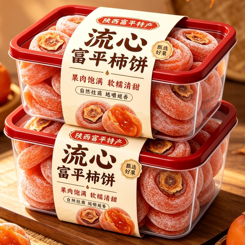 特级流心柿饼软糯香甜独立装