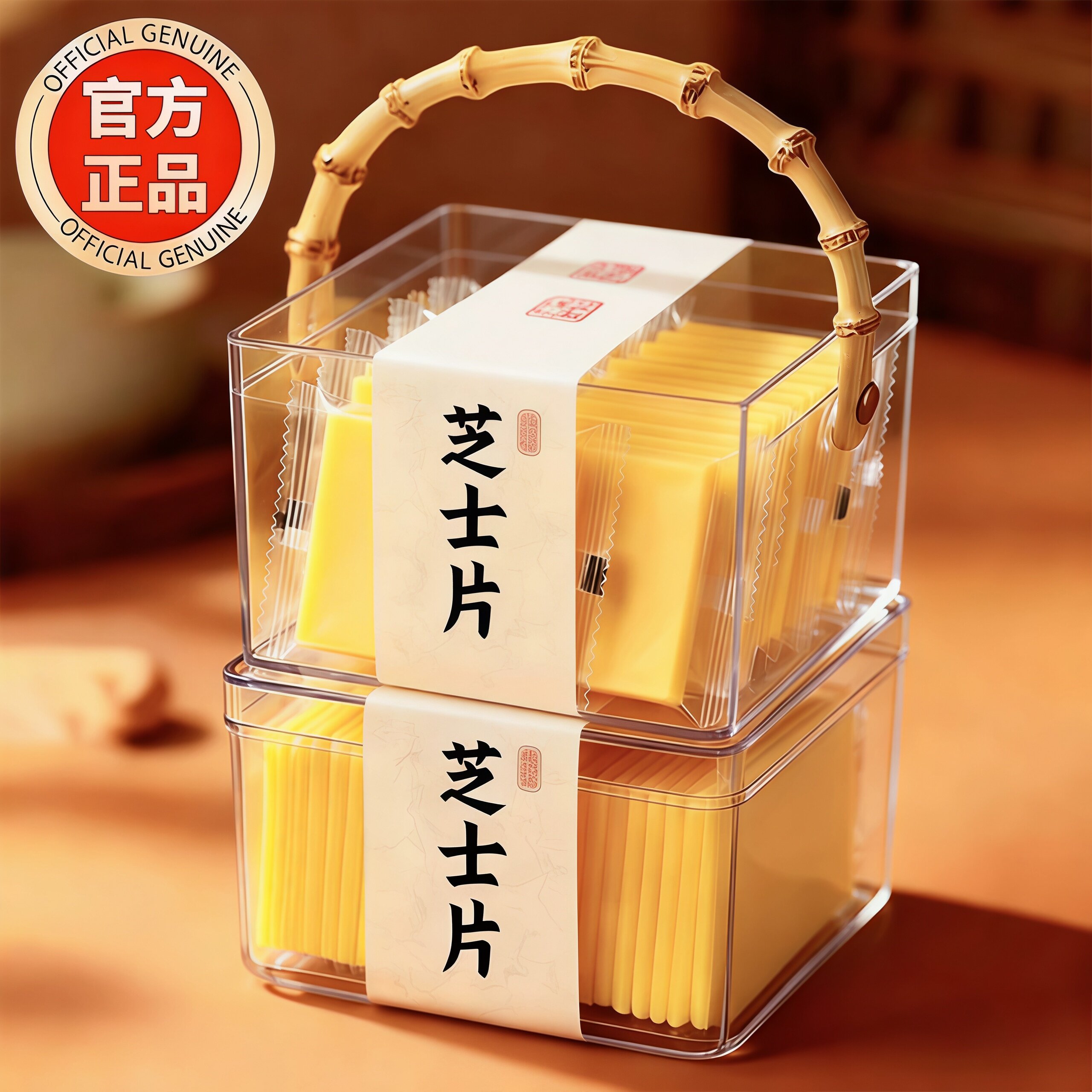 官方正品芝士片三明治专用烘焙原料芝士汉堡无蔗糖低脂官方旗舰店