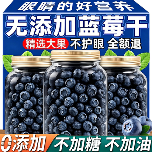 长白山无糖无添加蓝莓干小包装