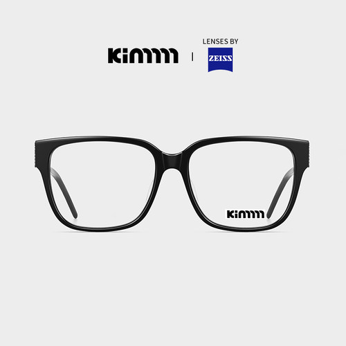 Kimmmm 复古素颜近视光学眼镜架女可配度数高级感方框眼镜 ECHO
