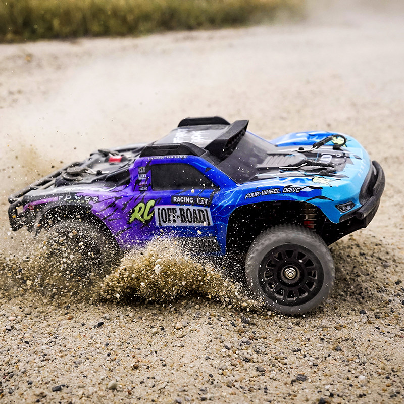 JJRC-Q130C巴哈1000专业高速RC四驱大马力越野短卡拉力漂移赛汽车