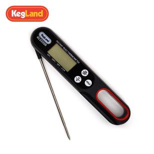 精酿 KegLnad 电子温度计食用级探针折叠式 测量麦芽汁水温KL23320