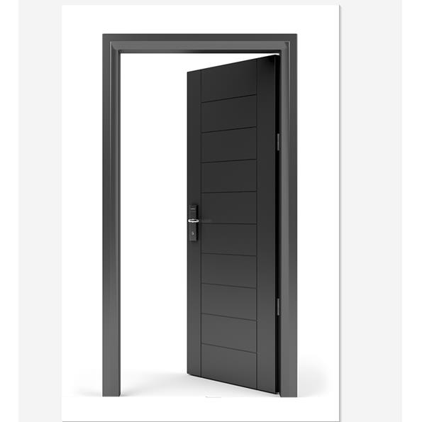 烤漆门实木门房间室内门卧室门复合生态门套装免漆门纯黑木门定制