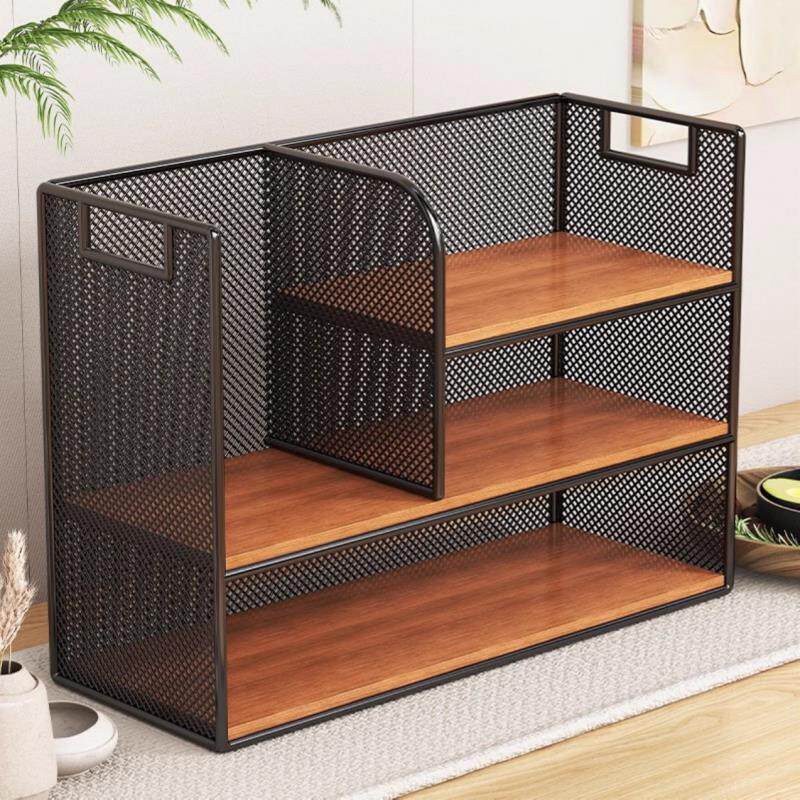 化妆品收纳盒多层桌面置物架办公桌工位台面整理柜办公室桌上架子