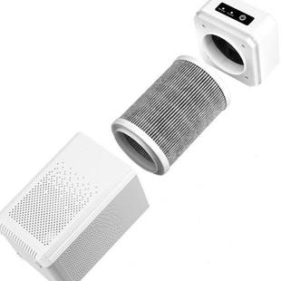 空气净化器家用室内 小型桌面去异味车载空气净化机滤芯跨境