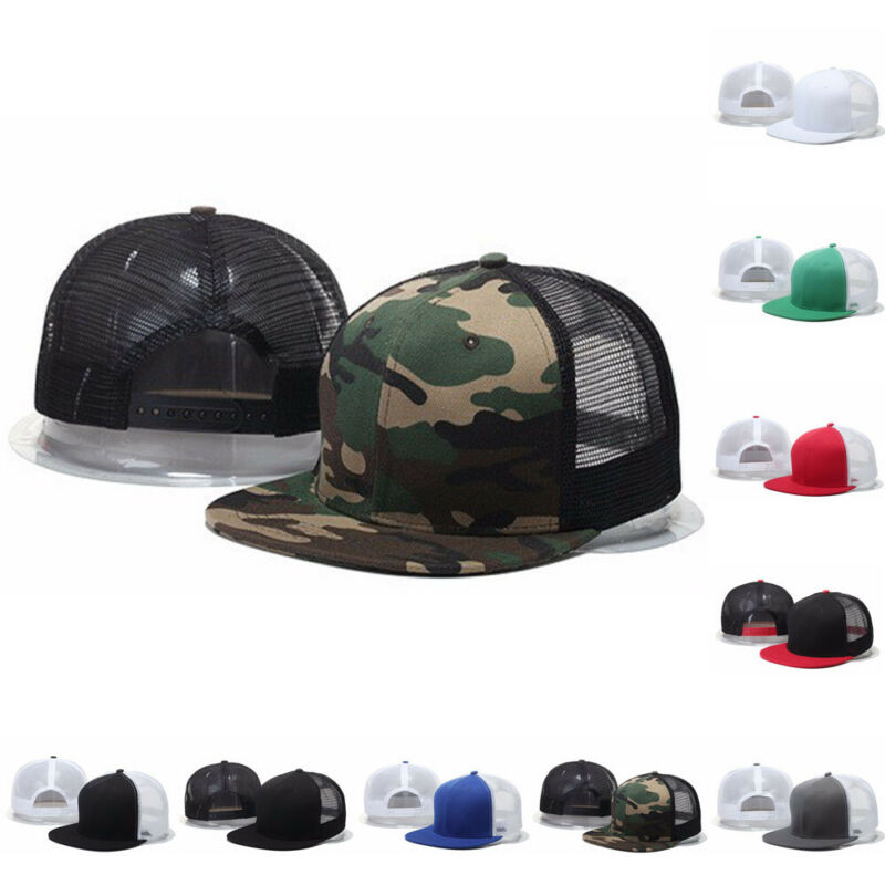 速发Adult Hiphop Hat Adjustable Baseball Cap Snapback Men Wo