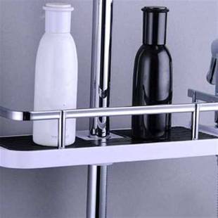 Shower For Shelf Bathroom Pole Adjustable Organizer 网红1PCs