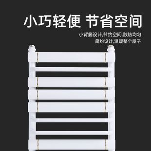 散热器 小背篓暖气片卫浴家用水暖卫生间集中供暖钢制壁挂式