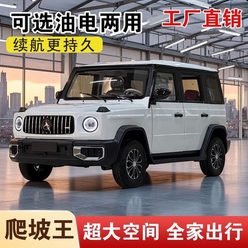 新款电动四轮车油电两用