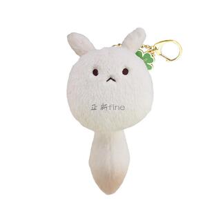新品嘟嘟可挂件钥匙扣原神公仔毛绒玩偶背包挂件可莉四叶草项链吊