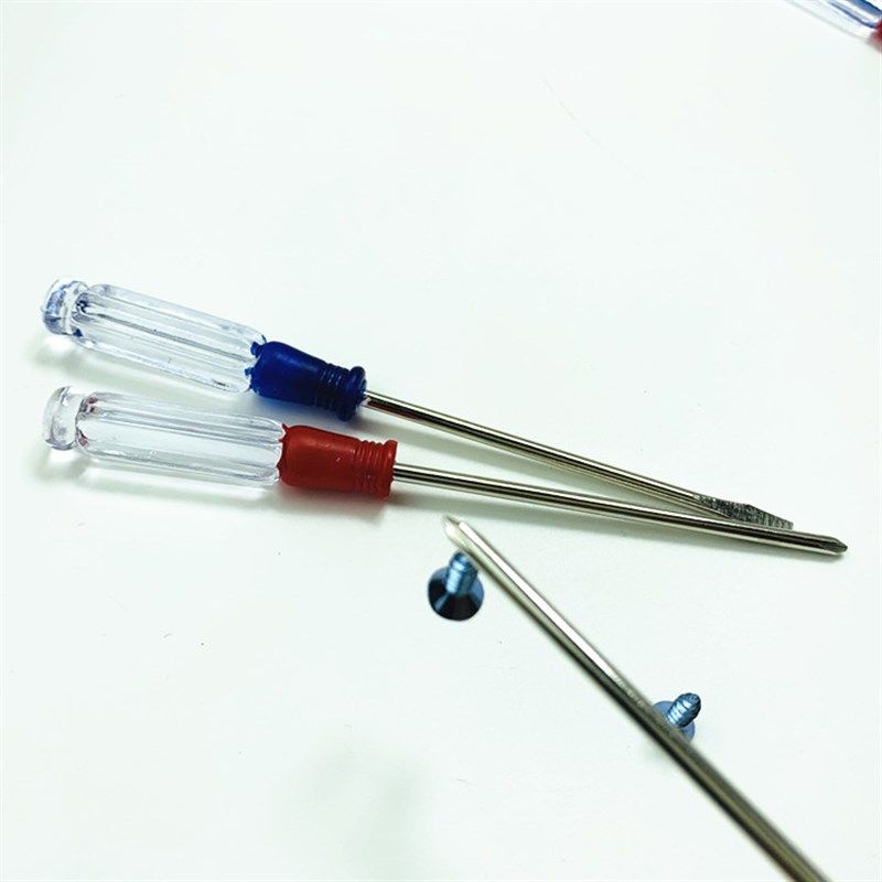 速发迷你小螺丝刀一字小型螺丝刀小十字小号小平口短小起子x75小