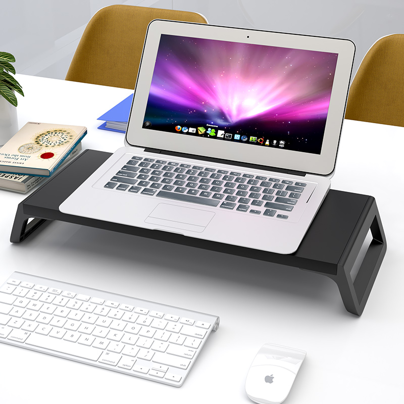 速发电脑增高架整工架学习桌上置物架托架办公室理作护高神器屏幕