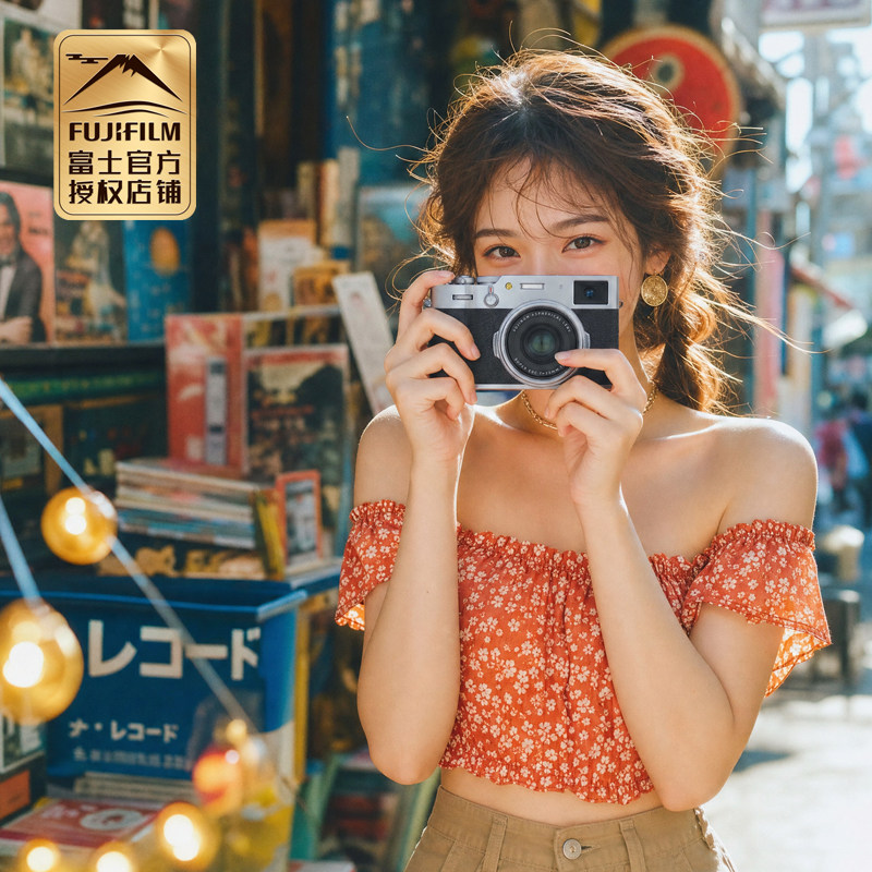 Fujifilm富士X100VI 复古旁轴文艺便携微单X100v升级半画幅一体机