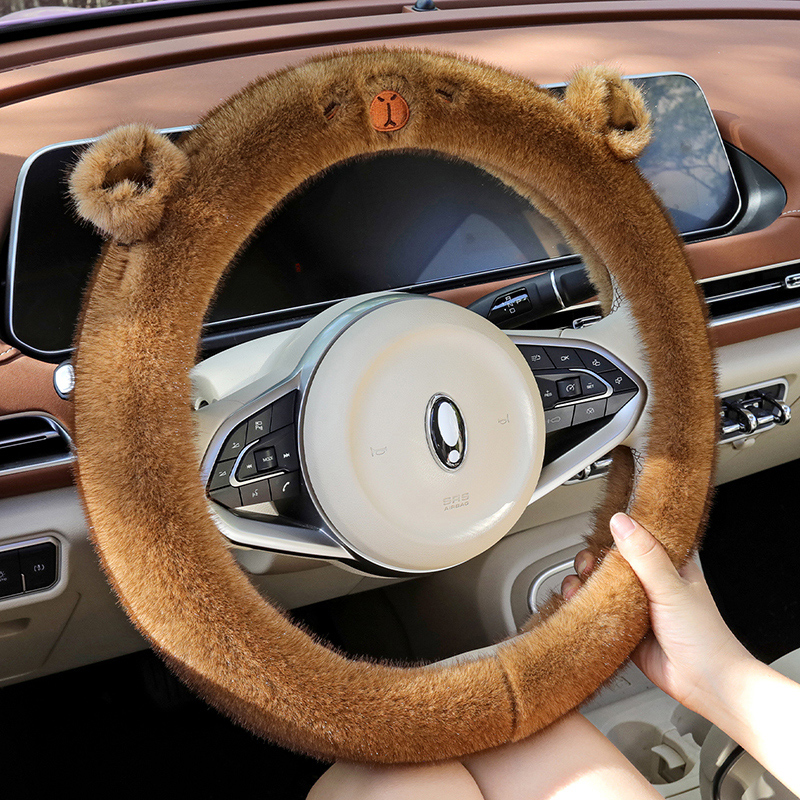 瑞虎8pro方向盘套冬季卡通