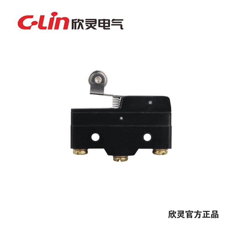 极速。-Lin微动开关LXW-511G2银点15A短柄带金C属滚轮Z-15GW22-B