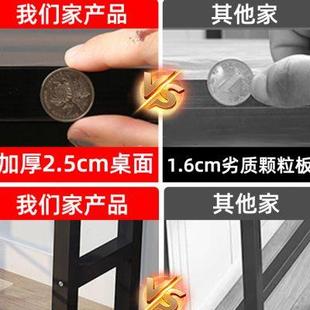 吧台桌简易靠墙商用窄桌子家用阳台长条桌休闲奶茶店高脚桌椅组合