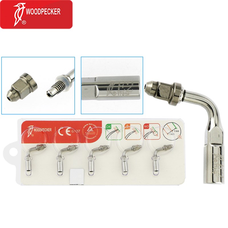 推荐5Pcs Woodpecker Dental Ultrasonic Scaler Tips Endodontic 个人护理/保健/按摩器材 腹部按摩器/揉腹仪 原图主图