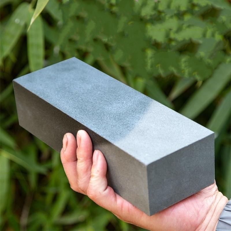 天然磨刀石原石家用懒人磨刀石800目青砂红砂岩石头切割加大加长