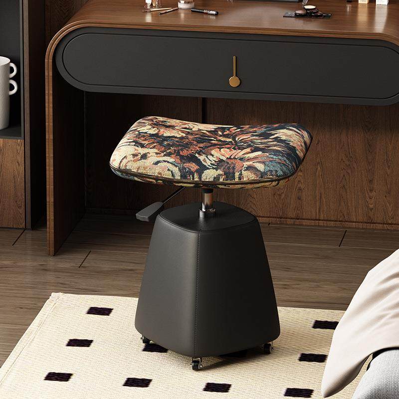 女生卧室可升降梳妆台凳子化妆凳轻奢高级梳妆凳现代简约家用凳子