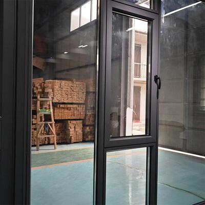 MSD-104窗纱一体系统窗北京工厂隔音四道密封框扇平齐断桥铝门窗