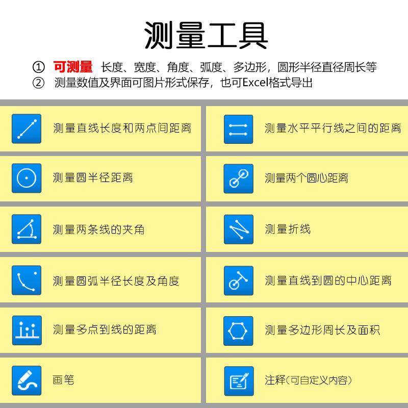 高品GP-300C/304K高清电子测量显微镜工业CCD带显示器HDMI专业4K