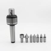 数控车床MT4 7PCS插入式 回转顶针7件套莫氏235号可替换顶针