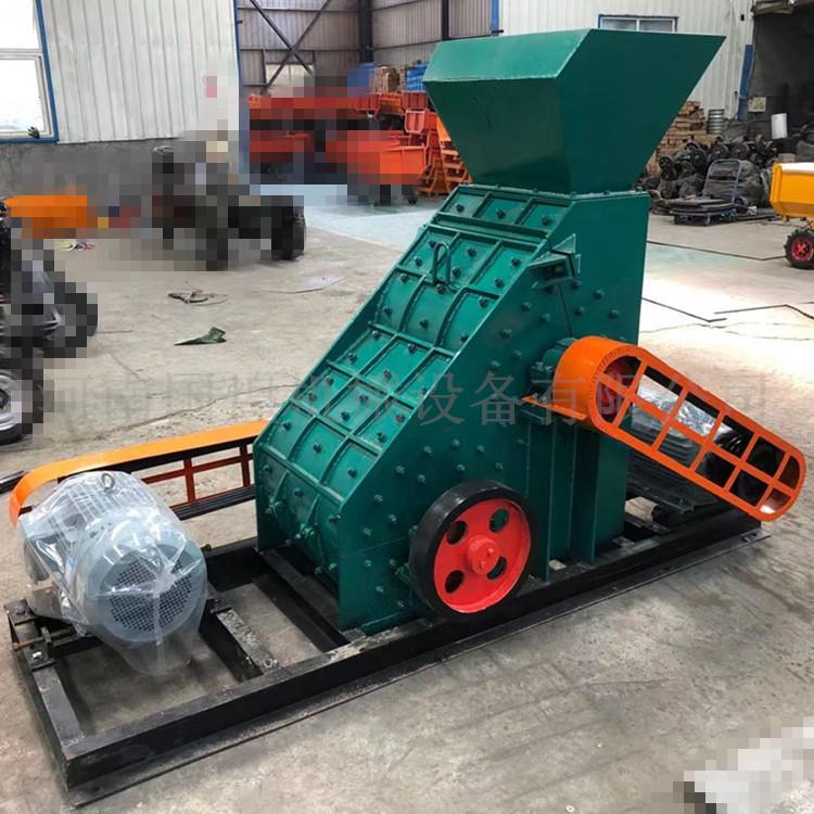 双级破碎双转子破碎机高湿物料不堵料双级破双级建筑垃圾粉碎机