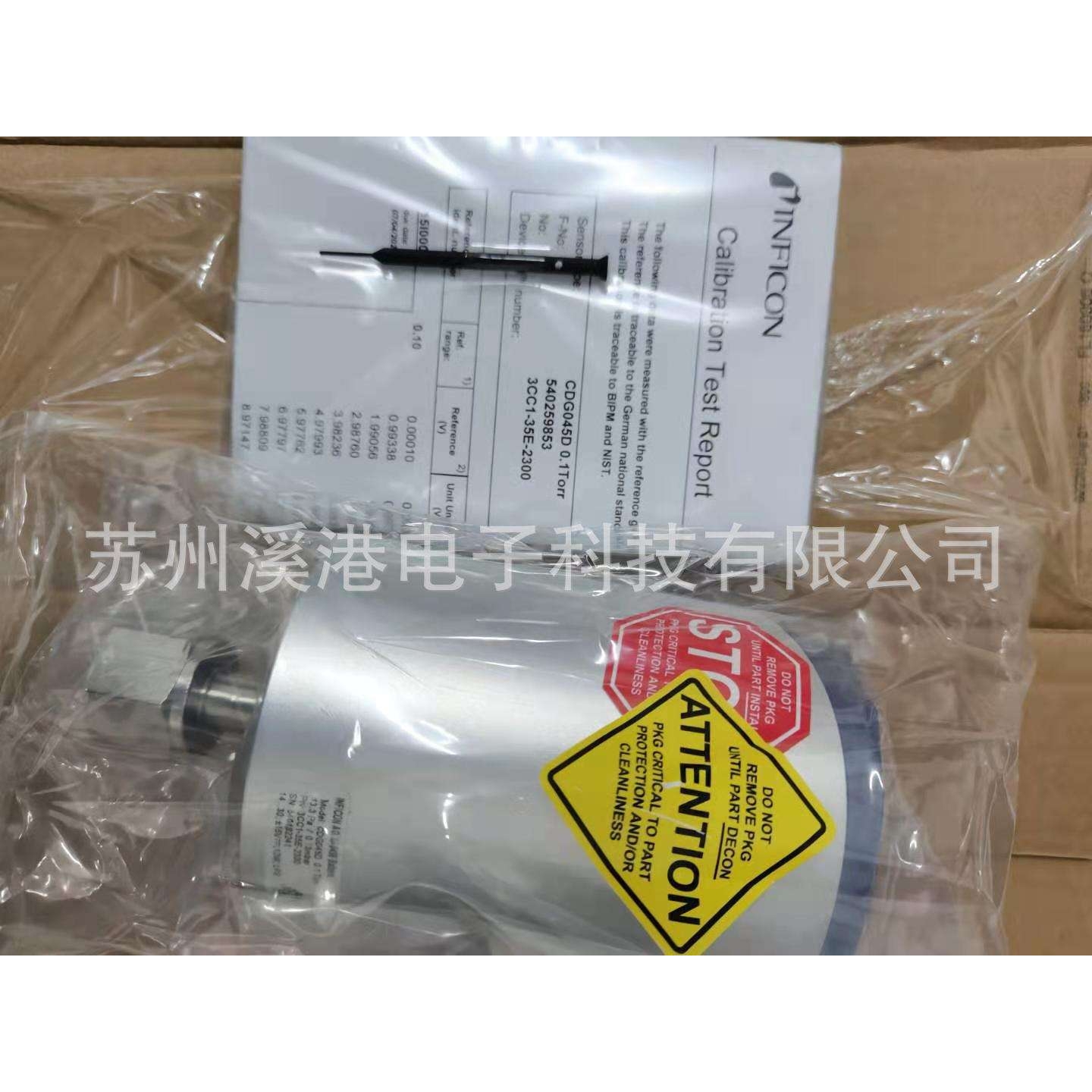 INFICON CDG045D 0.1Torr  13.3Pa/0.13mbar  PN:3CC1-35E-2300