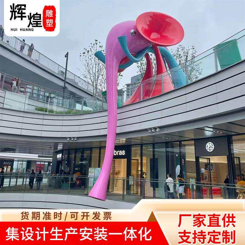 不锈钢商场网红雕塑人物卡通室外大型不锈钢景观雕塑园林商场美陈