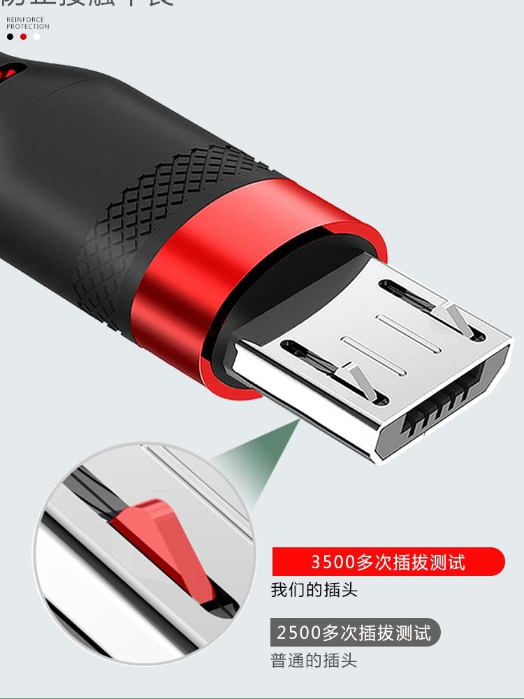 极速Multi Charger Cable 3in1 USB Charging Cord for Light Typ