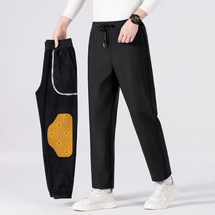 棉裤 秋冬加厚护膝男徳绒防风抗寒保暖裤 pjY55 防寒必备