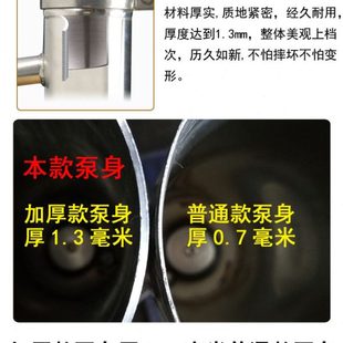 厂促摇水泵家用摇水机不锈钢摇井泵手摇泵水井头手压井头抽水机压