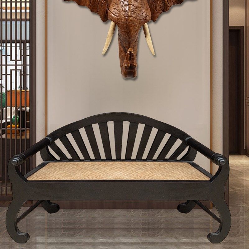 速发国泰亚木沙发竹藤饰面泰式会所客厅休息室沙发东南实风格复具,住宅家具,实木沙发,淘宝优惠券,粉丝福利购,淘宝优惠卷