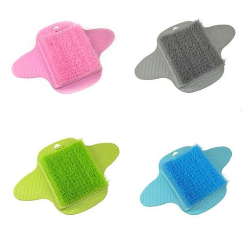 速发Foot er Scrub Suer Brush Exfiatig Feet Scrubber Wa