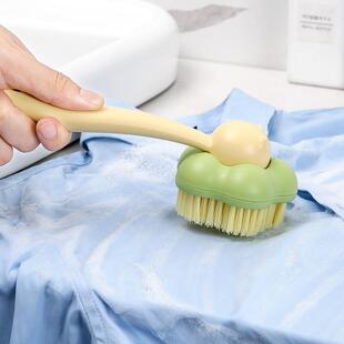 刷超划算不舍掉毛功家用宿高颜值刷衣服带柄刷子 多能二合手一鞋