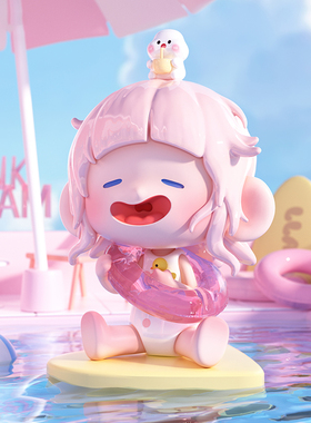 GOHO懒懒的粉色梦境系列盲盒手办潮玩玩具娃娃桌面摆生日礼物