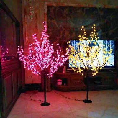 led仿真樱花树灯发光树灯花灯户外节日装饰彩灯新年亮化庭院树灯