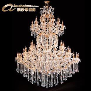 酒店工程灯商场中庭大型吊灯别墅会所售楼部大堂吊灯非标灯