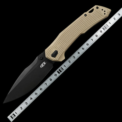 零误差ZT0203G10柄户外折刀露营家用便携EDC水果刀工具刀