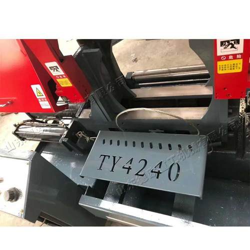 GB440型钢EUN筋锯槽床 钢工字钢下料机筋 双立柱结构钢切割2机