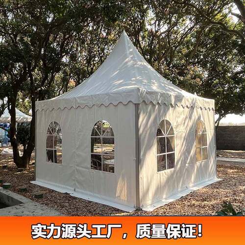 户外欧尖顶帐篷JD-M-093 仓储帐篷婚庆影房餐饮摄帐篷 颜色式篷尺